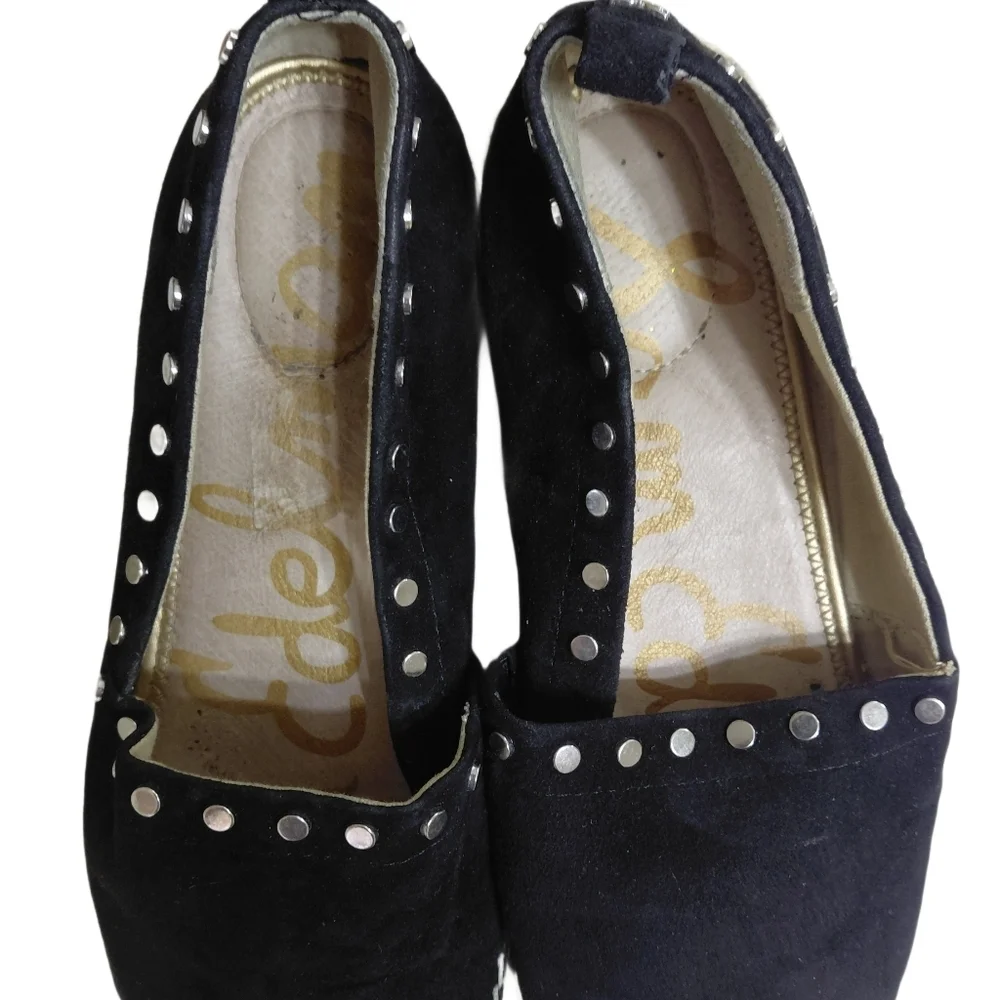 Sam Edelman Koda Black Espadrille Flats Women's Size 10
